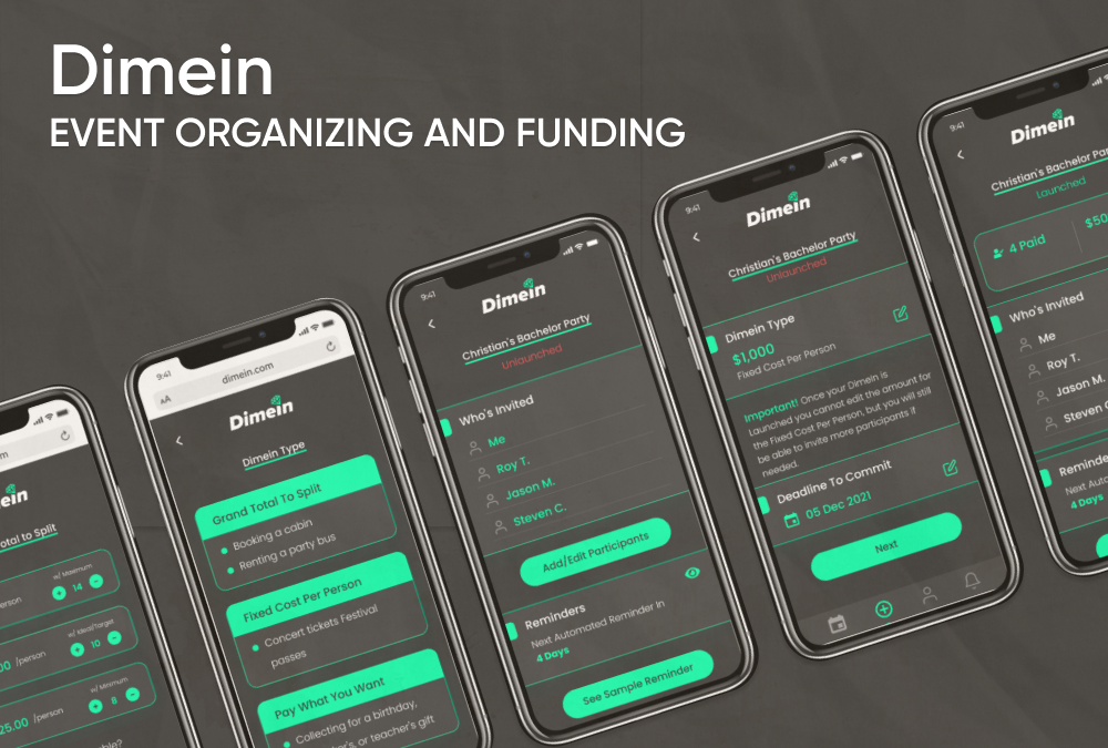 DimeIn – Event Organizing & Funding