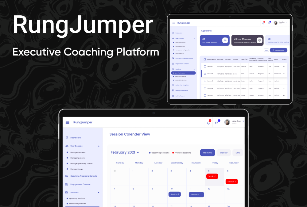 RungJumper – Executive Coaching Platform