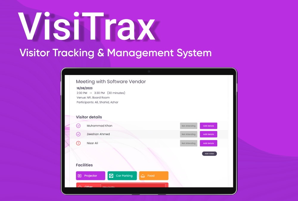 VisiTrax – Visitor Tracking & Management System